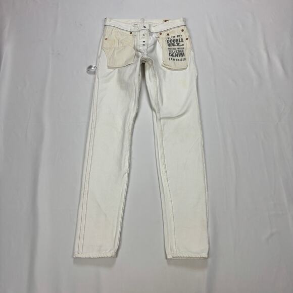 RRL Double RL Slim Fit Japan Woven Selvedge Denim Jeans Men's 29x32 - Picture 4 of 16